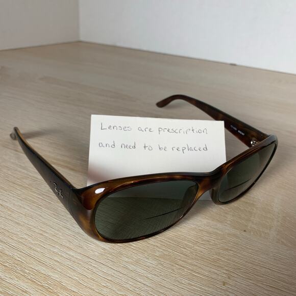 Ray-Ban RB4061 642/57 Sunglasses Tortoise Shell FRAMES ONLY Italy - Picture 1 of 8